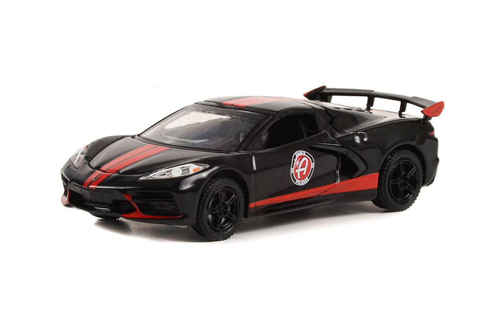 

Модель коллекционная GREENLIGHT Chevrolet corvette C8 stingray coupe adam's polishes 2022, Черный
