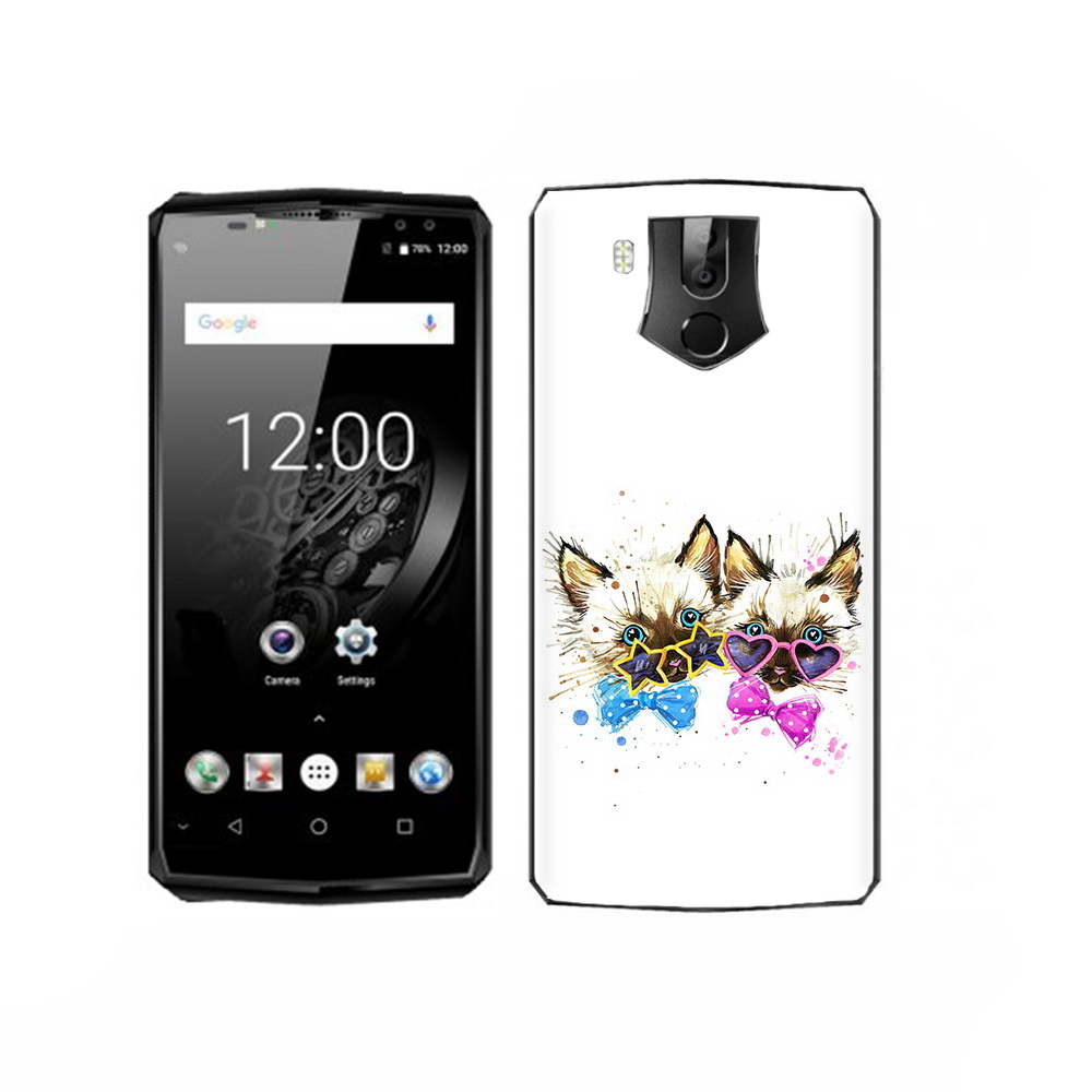 

Чехол MyPads Tocco для Oukitel K10 милые котята, Прозрачный, Tocco