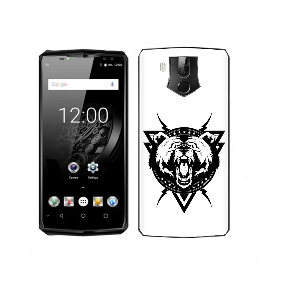 

Чехол MyPads Tocco для Oukitel K10 медведь в треугольнике, Прозрачный, Tocco