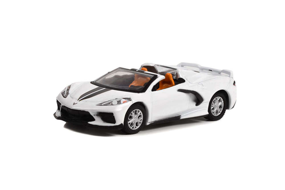 

Chevrolet corvette C8 stingray convertible (lot #1275) 2020 arctic white, Белый