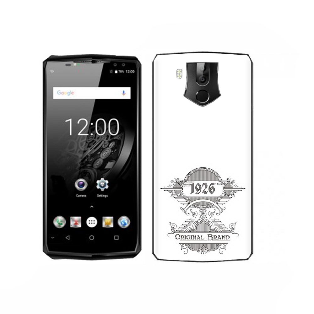 

Чехол MyPads Tocco для Oukitel K10 логотип черно белый, Прозрачный, Tocco