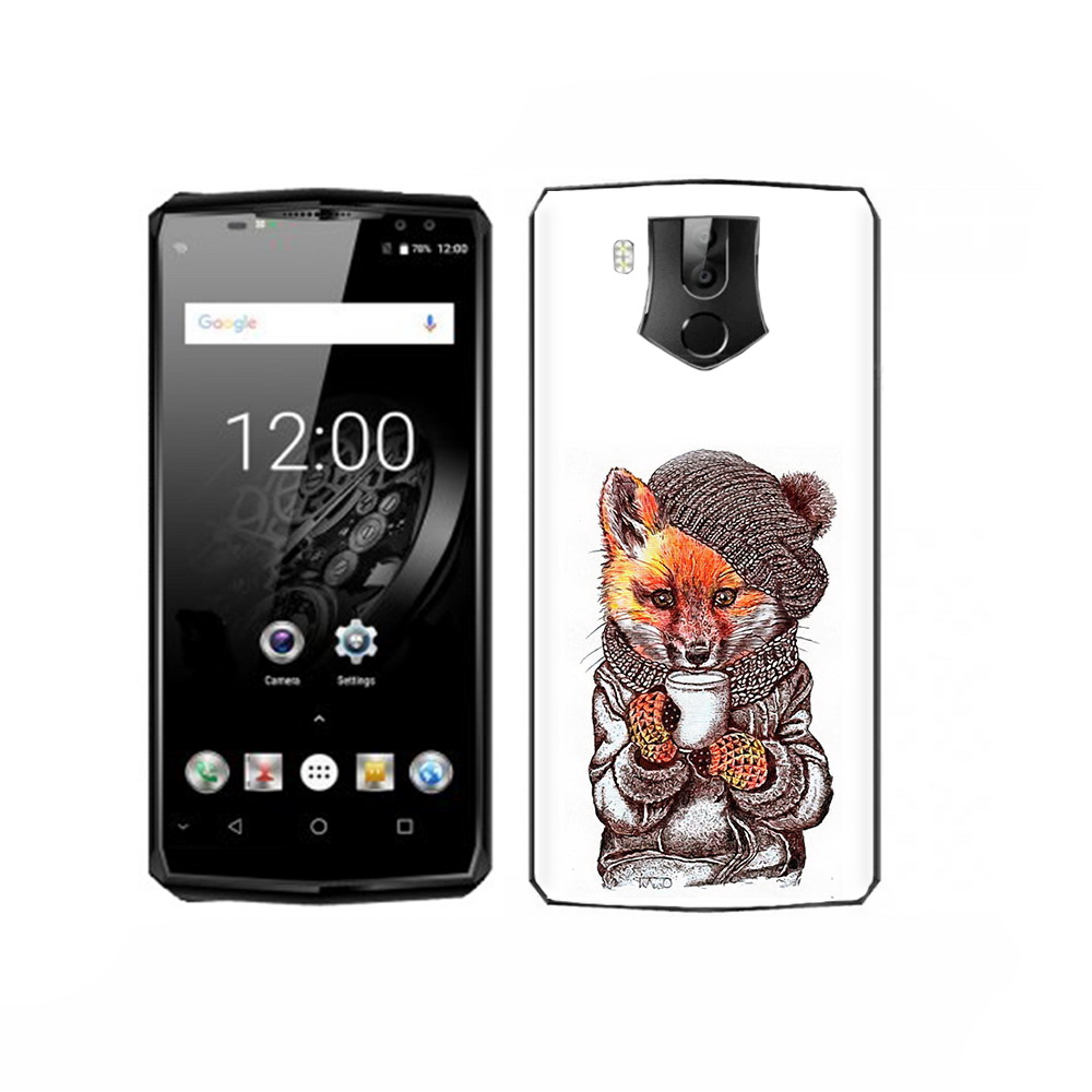 

Чехол MyPads Tocco для Oukitel K10 лиса в шапке, Tocco