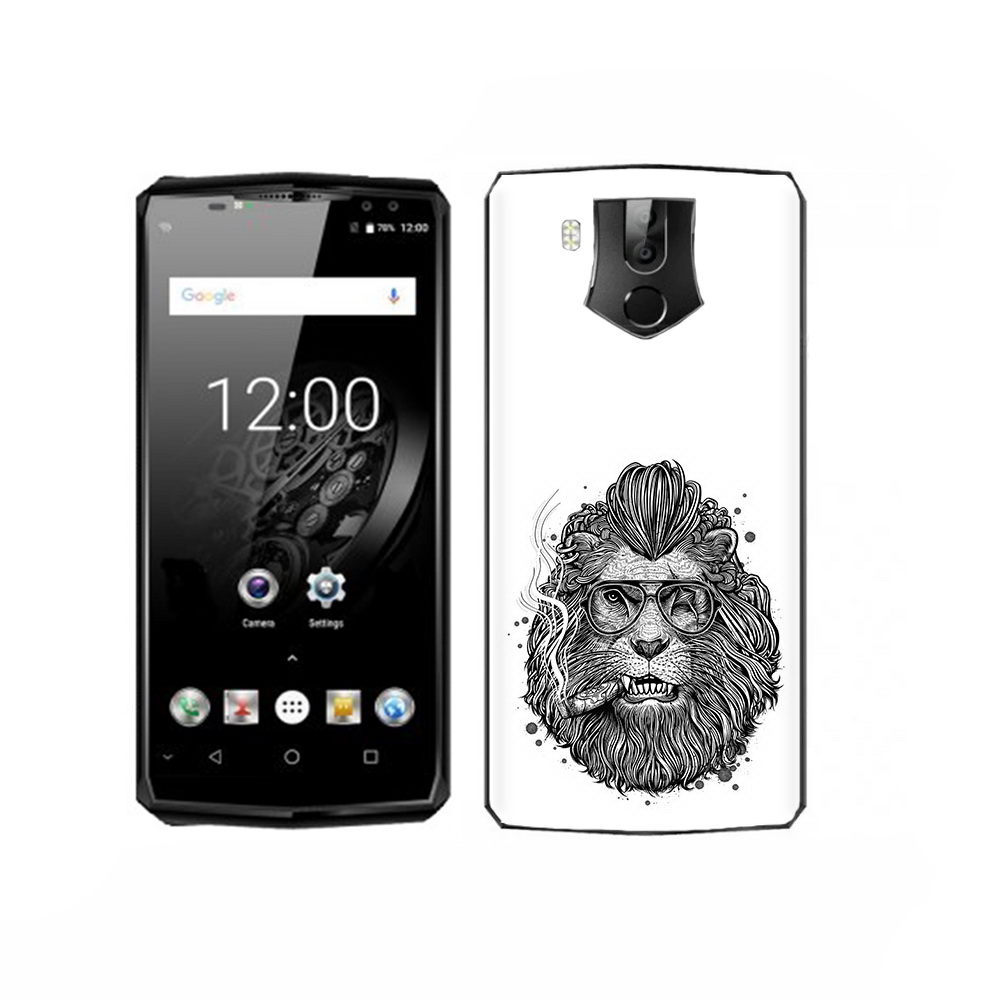 

Чехол MyPads Tocco для Oukitel K10 курящий лев, Прозрачный, Tocco