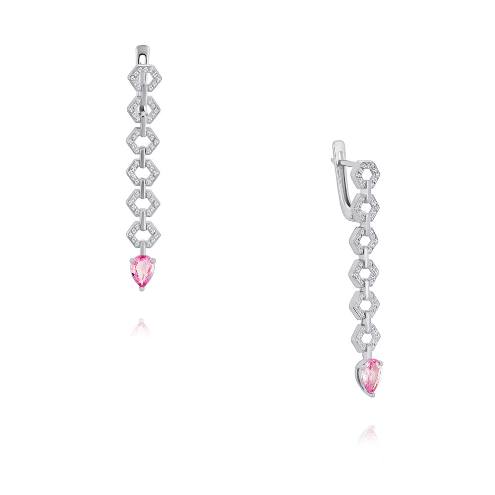 

Серьги из золота AdamaS 24042095/01-А51Д-451, бриллиант/сапфир, 24042095/01-А51Д-451