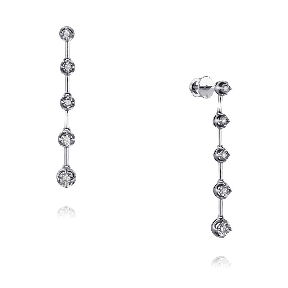 

Серьги из золота AdamaS 21042147/01-А51Д-41, бриллиант, 21042147/01-А51Д-41
