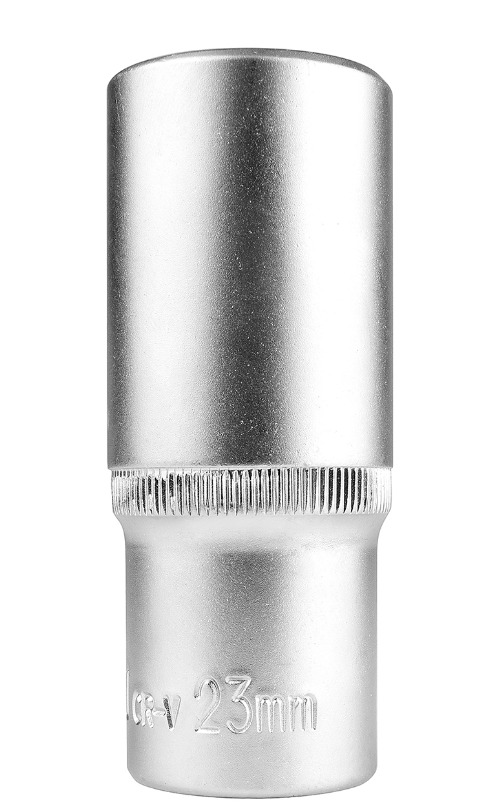 

Головка 1/2", шестигранная, удлиненная, 23 мм "AV Steel", AV-520223
