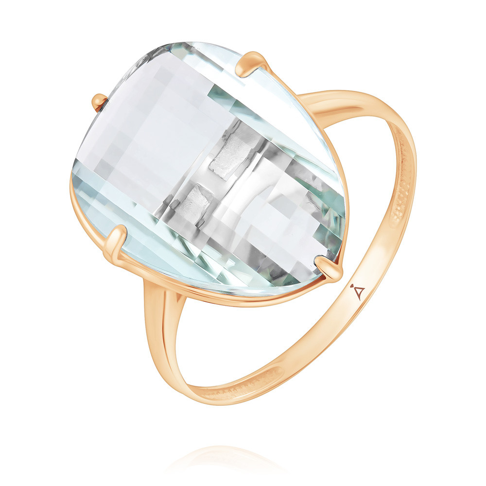 

Кольцо из золота р. , AdamaS 14041945/01-А50-669, празиолит, 14041945/01-А50-669