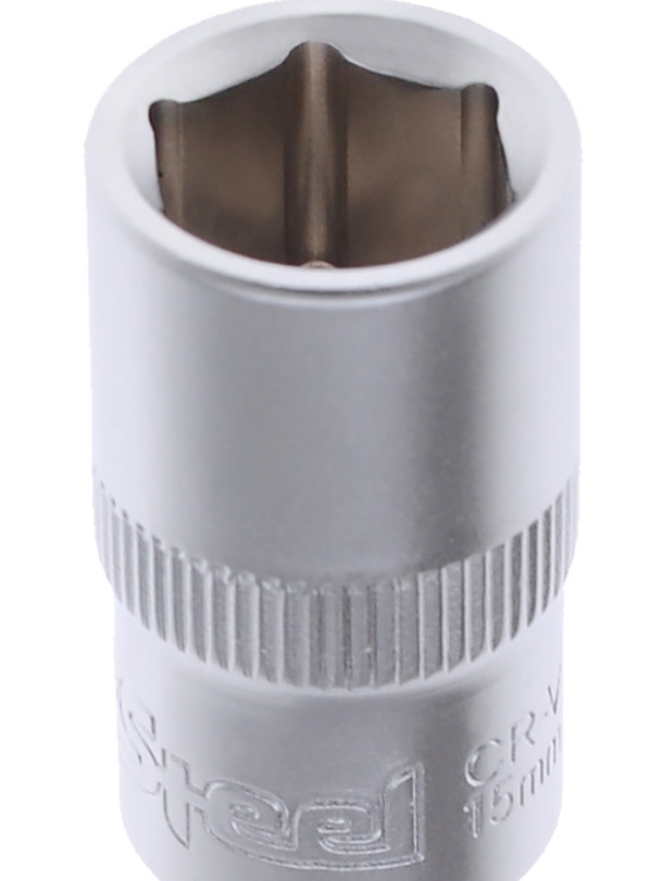 

Головка 1/2", шестигранная, 15 мм "AV Steel", AV-520015