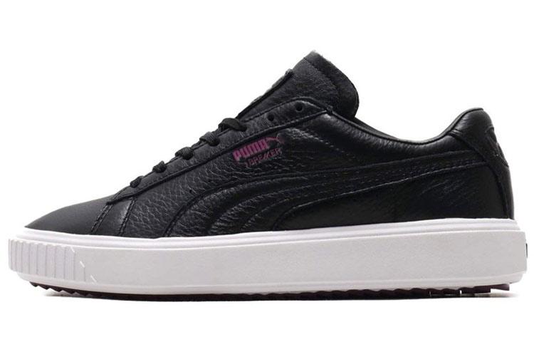 

Кеды унисекс Puma Breaker Leather черные 41 EU, Черный, Breaker Leather