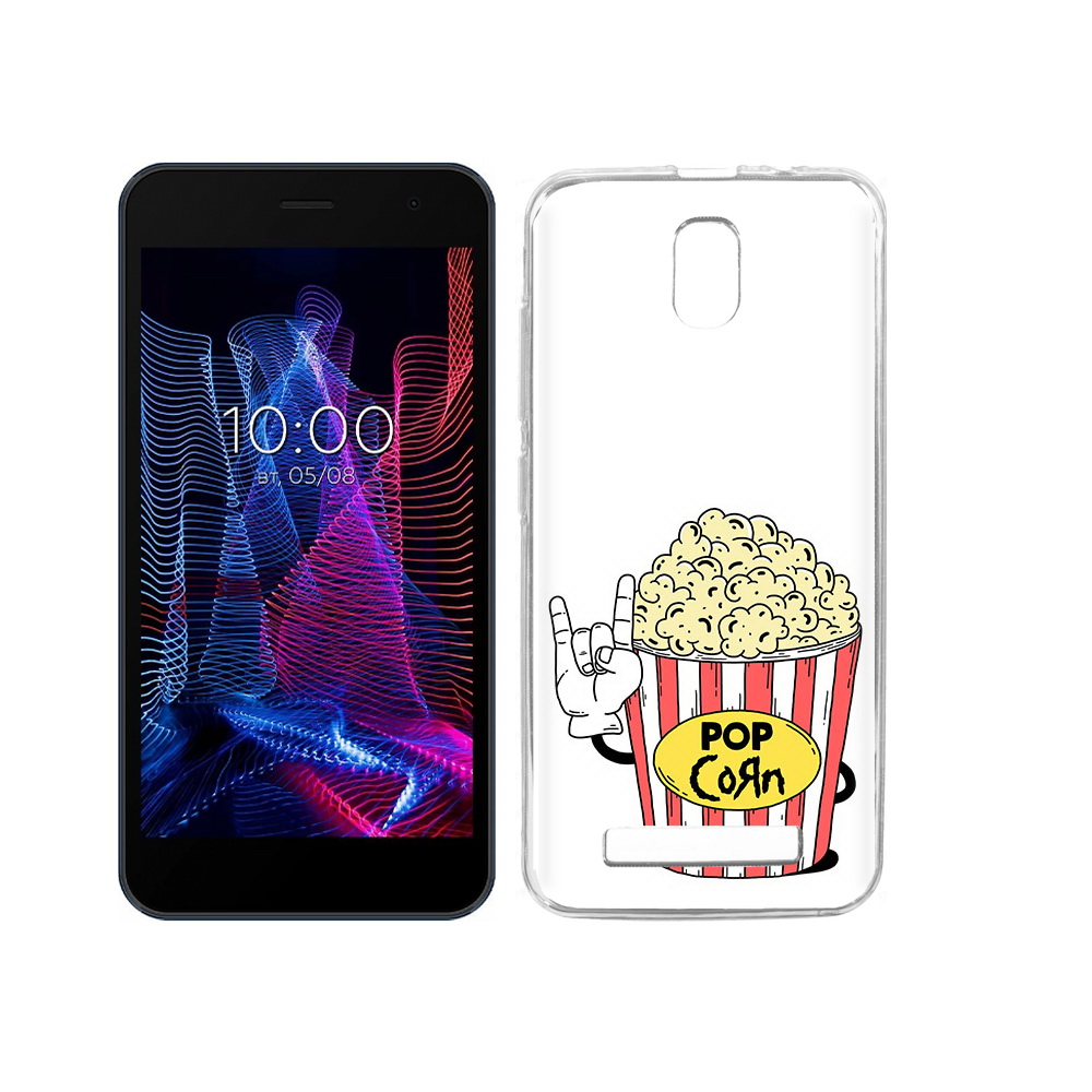 

Чехол MyPads Tocco для BQ 5047L Like крутой попкорн, Прозрачный, Tocco