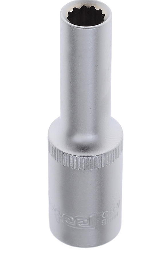 

Головка 1/2", двенадцатигранная, удлиненная, 9 мм "AV Steel", AV-521209