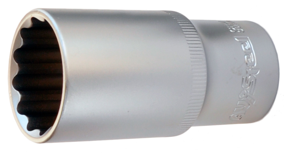 

Головка 1/2", двенадцатигранная, удлиненная, 28 мм "AV Steel", AV-521228