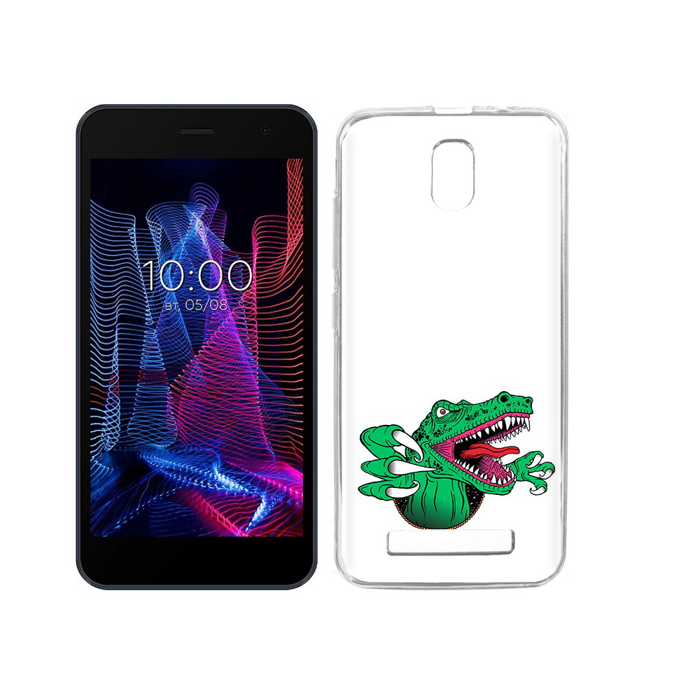 

Чехол MyPads Tocco для BQ 5047L Like крокодил, Прозрачный, Tocco