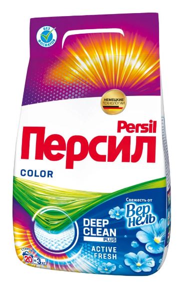 

Порошок для стирки Persil color свежесть от Vernel 3 кг