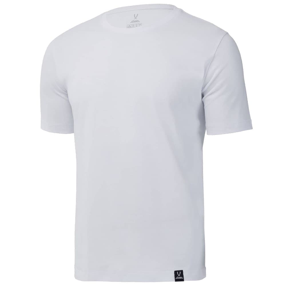 Футболка детская Jogel ESSENTIAL CORE TEE 25, белый, 128 перчатки тренировочные everlast core p0000232 белый