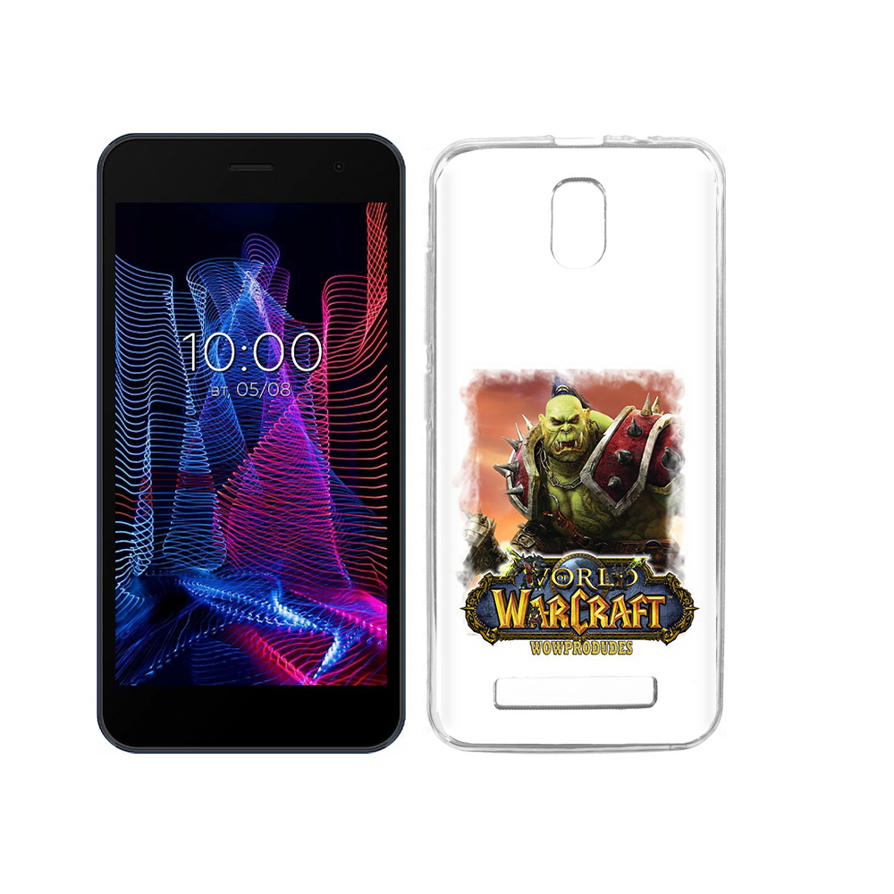 

Чехол MyPads Tocco для BQ 5047L Like Варкрафт, Прозрачный, Tocco