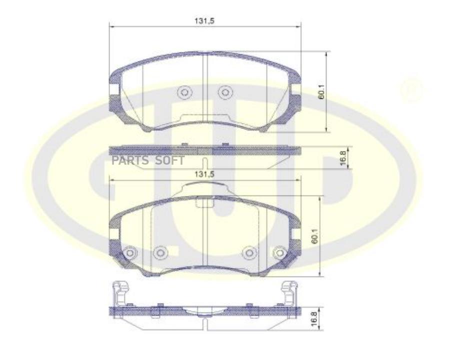 

Колодки hyu coupe/elantra/tucson/kia soul/sportage 1.6/2.0/2.7 v6/2.5/2.0crdi 01-