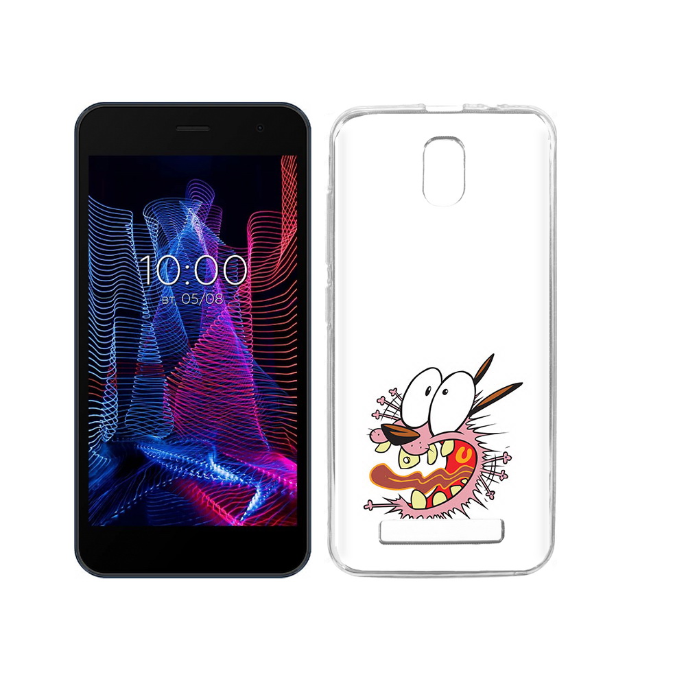 

Чехол MyPads Tocco для BQ 5047L Like испуганный бобик, Прозрачный, Tocco