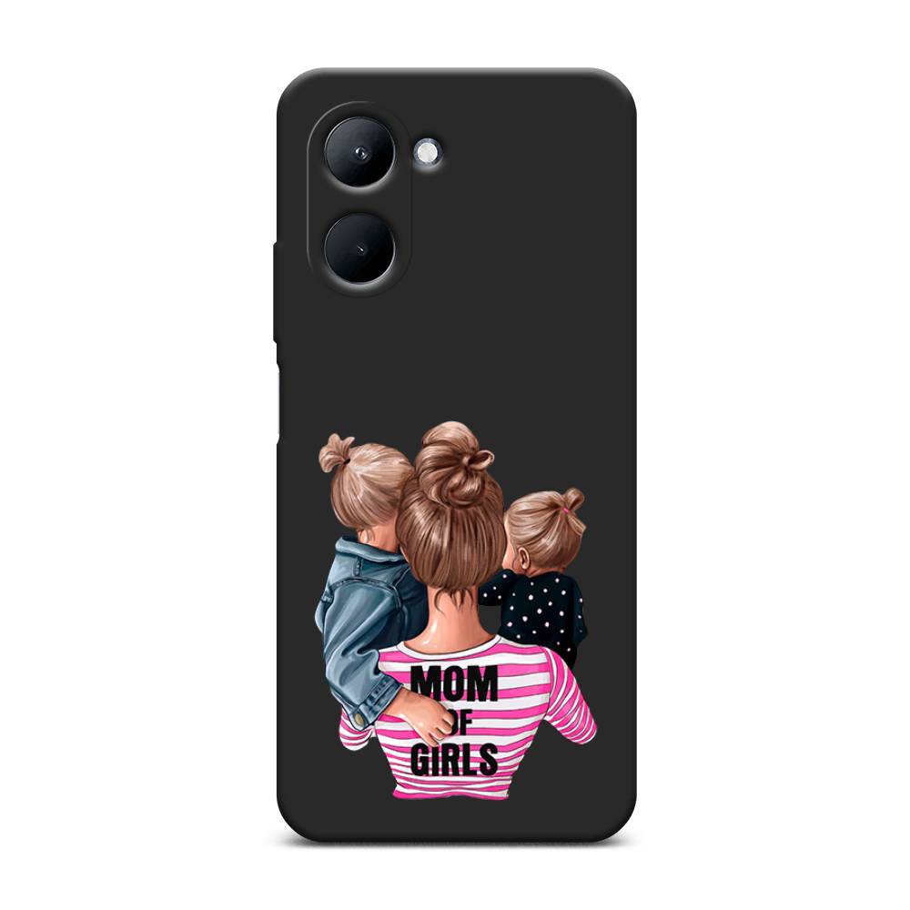 

Чехол Awog на Realme C33 "Mom of Girls", Разноцветный, 2511352-1