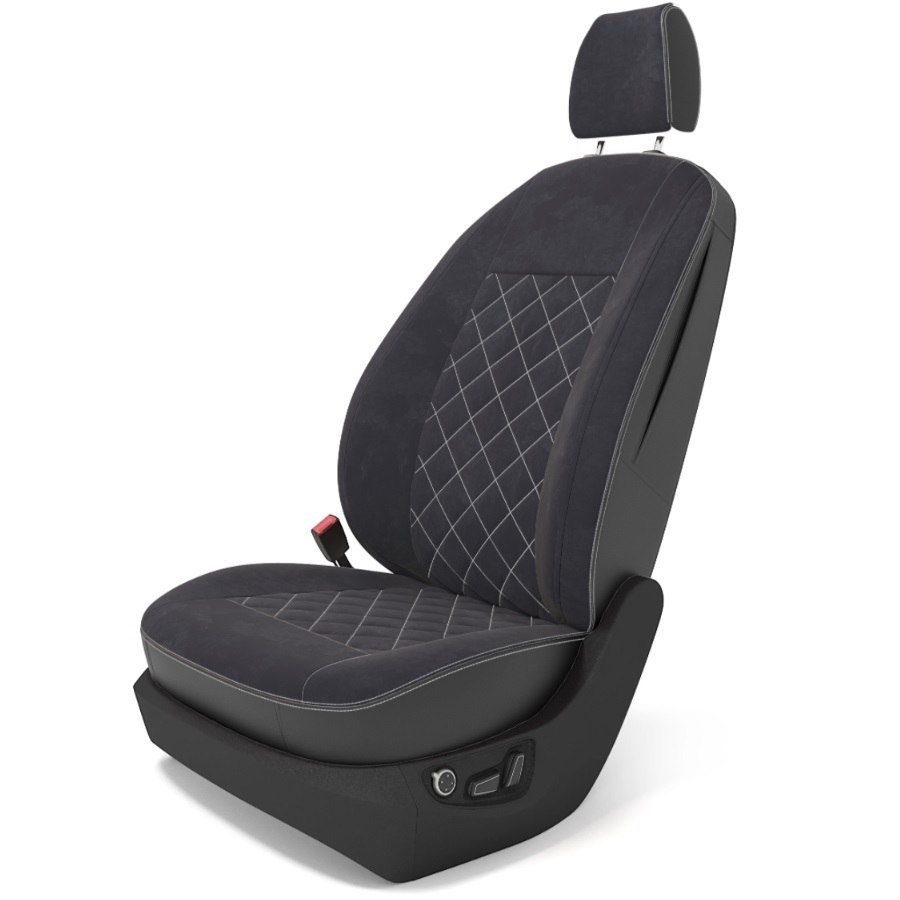 фото Чехлы на сиденья renault sandero stepway 2 2015-2016 комплектация comfort b&m