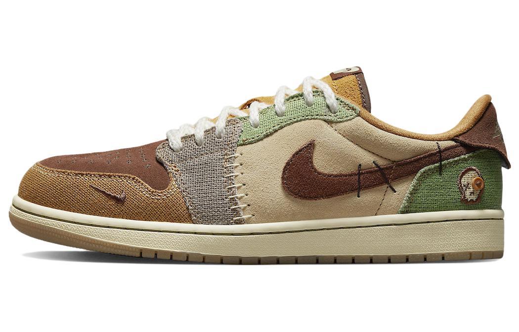 

Кеды унисекс Jordan Zion Williamson x Air Jordan 1 retro low og voodoo коричневые 45 EU, Коричневый, Zion Williamson x Air Jordan 1 retro low og voodoo
