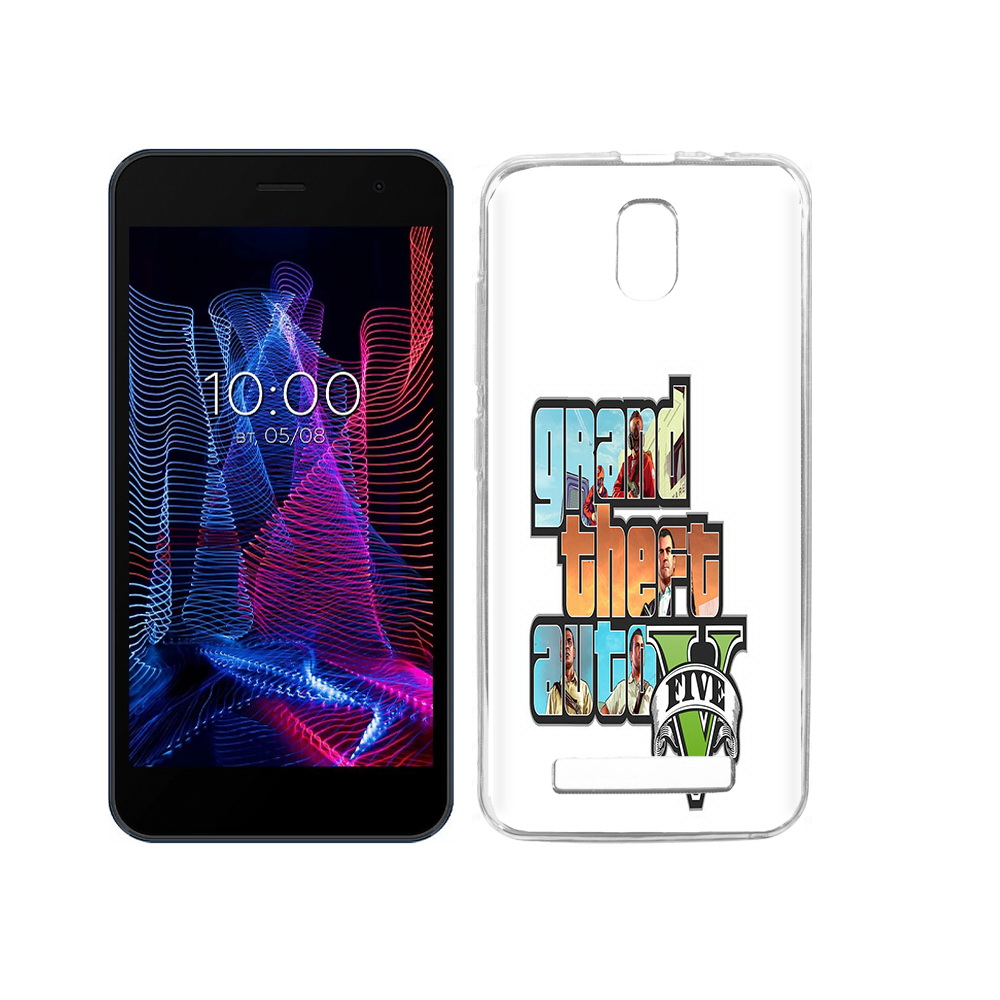

Чехол MyPads Tocco для BQ 5047L Like игра гта, Прозрачный, Tocco