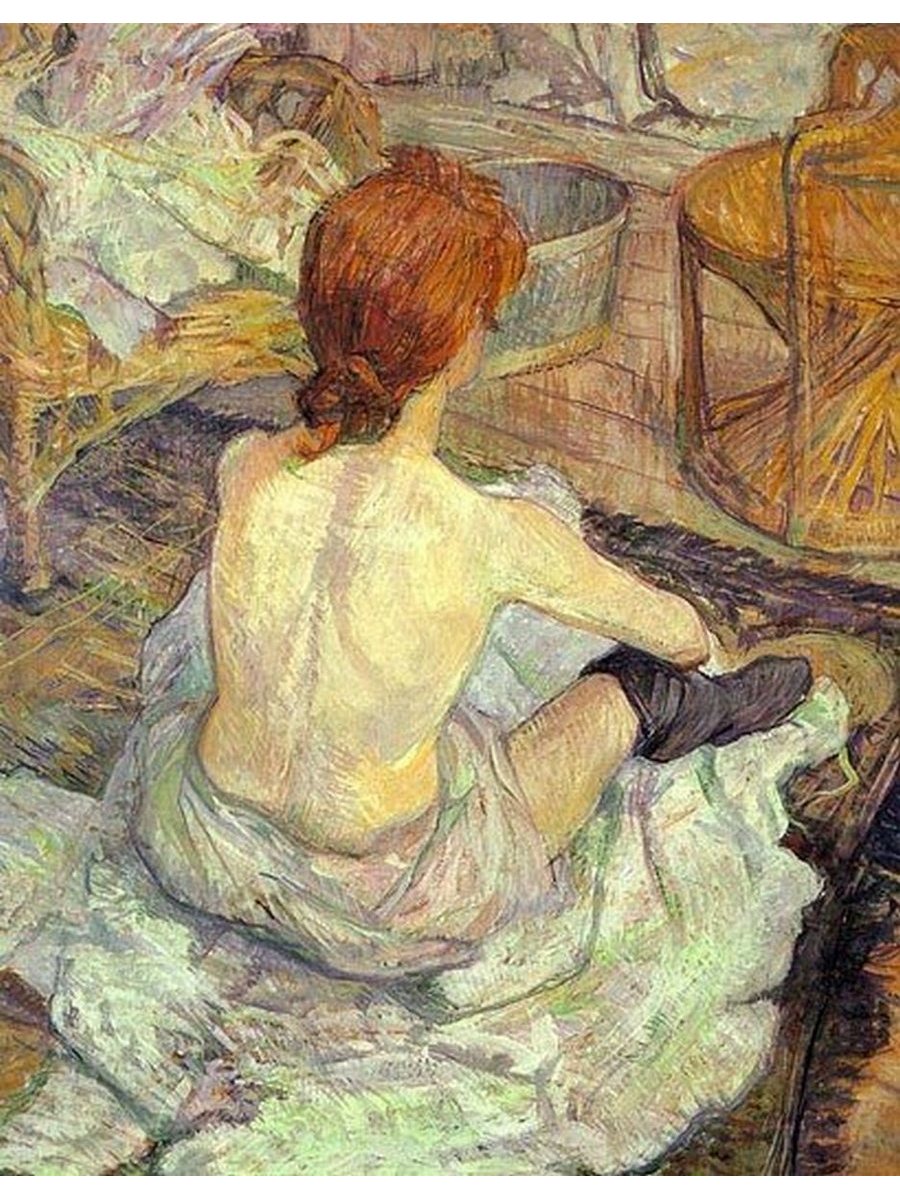 

Постер DRABS A2 Анри де Тулуз-Лотрек Туалет