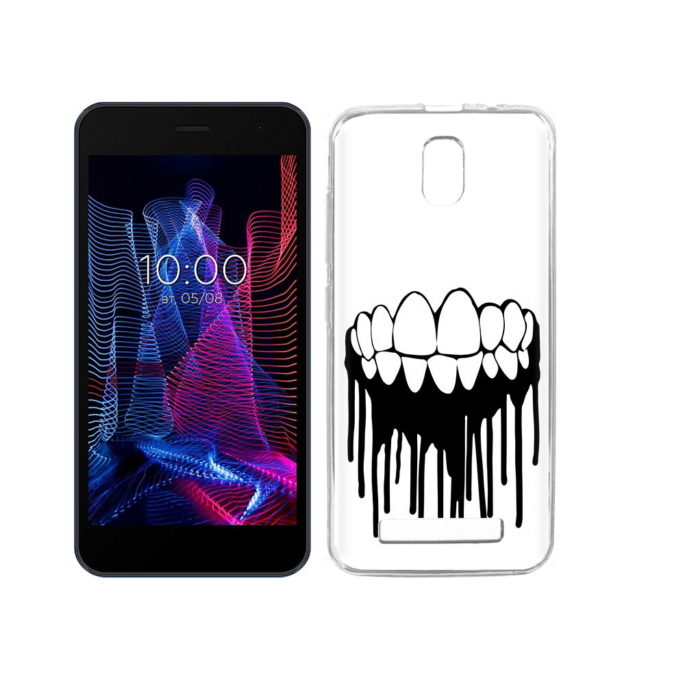 

Чехол MyPads Tocco для BQ 5047L Like зубы, Прозрачный, Tocco