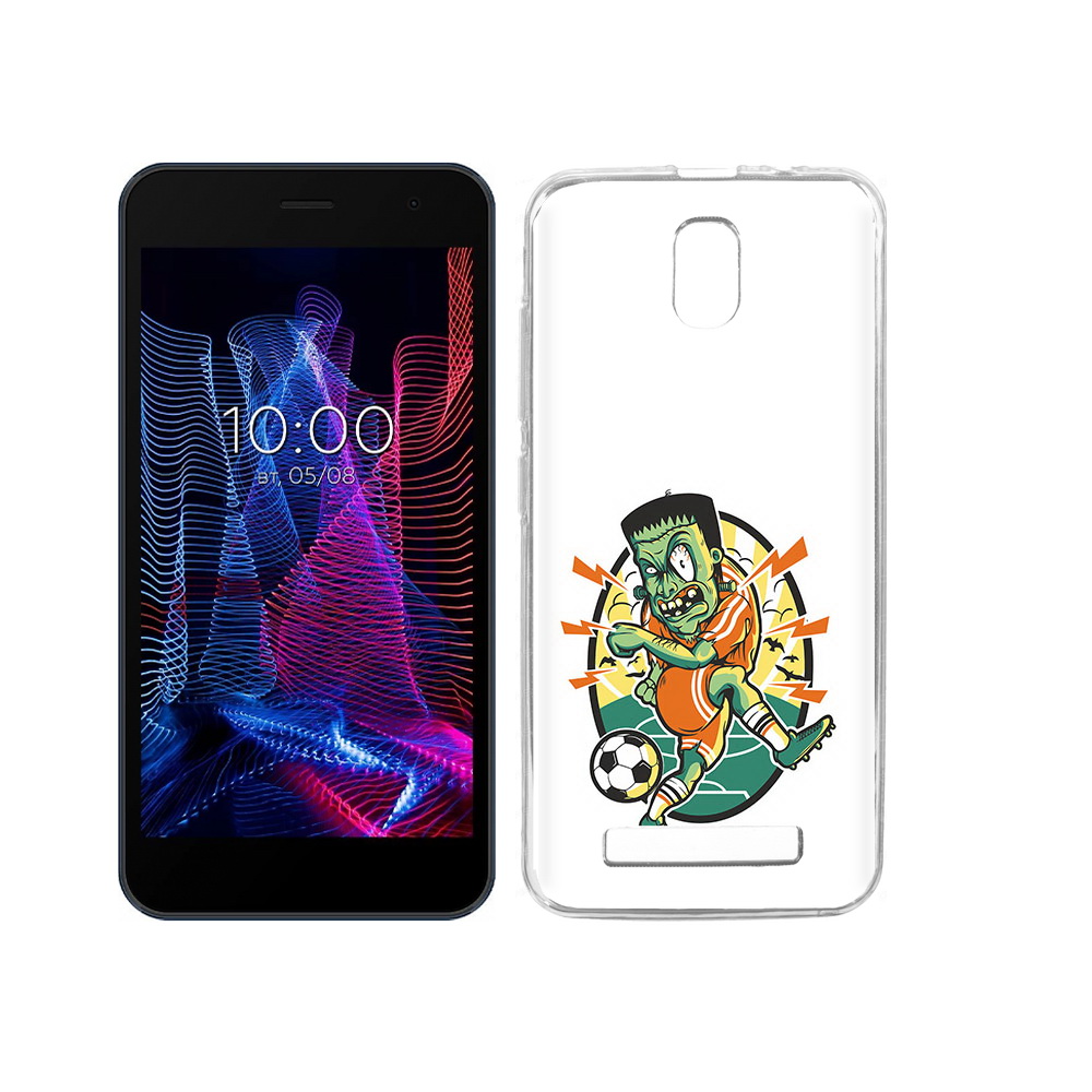 

Чехол MyPads Tocco для BQ 5047L Like зомби футболист, Прозрачный, Tocco