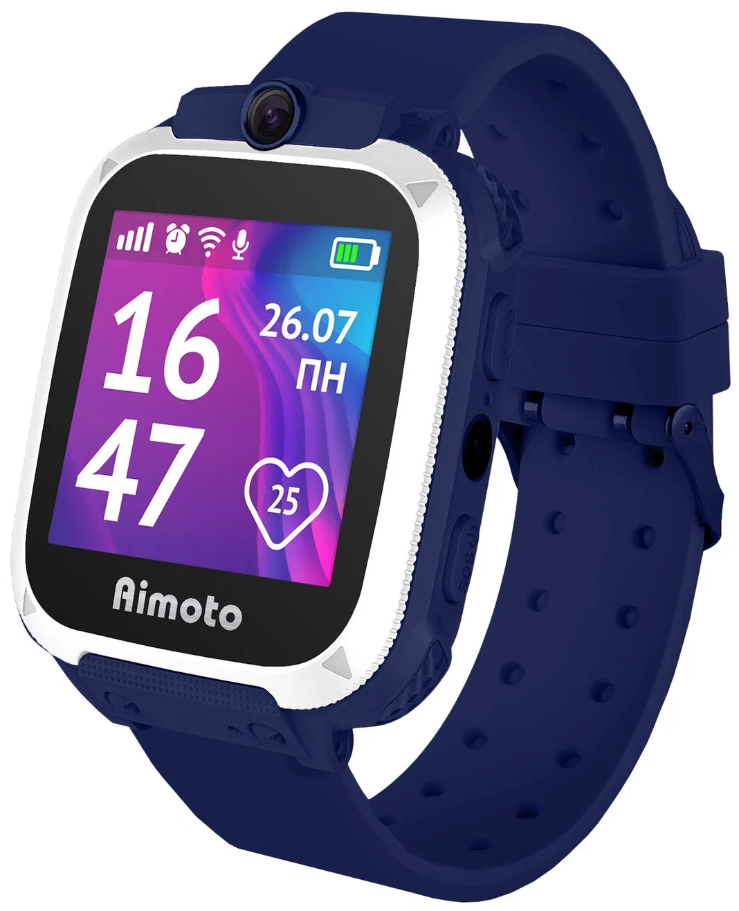 

Детские смарт-часы Aimoto Element 1.44" TN 2G SOS, синий, Element