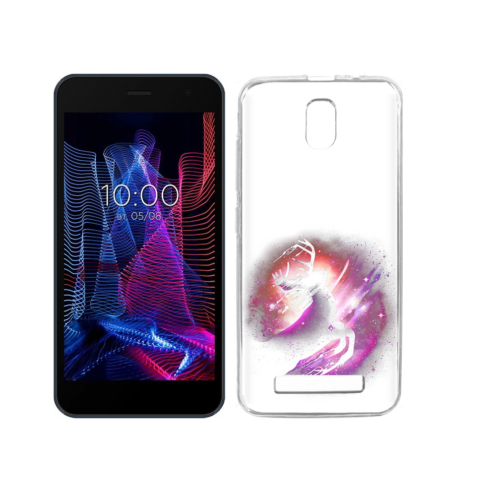 

Чехол MyPads Tocco для BQ 5047L Like звездный олень, Прозрачный, Tocco