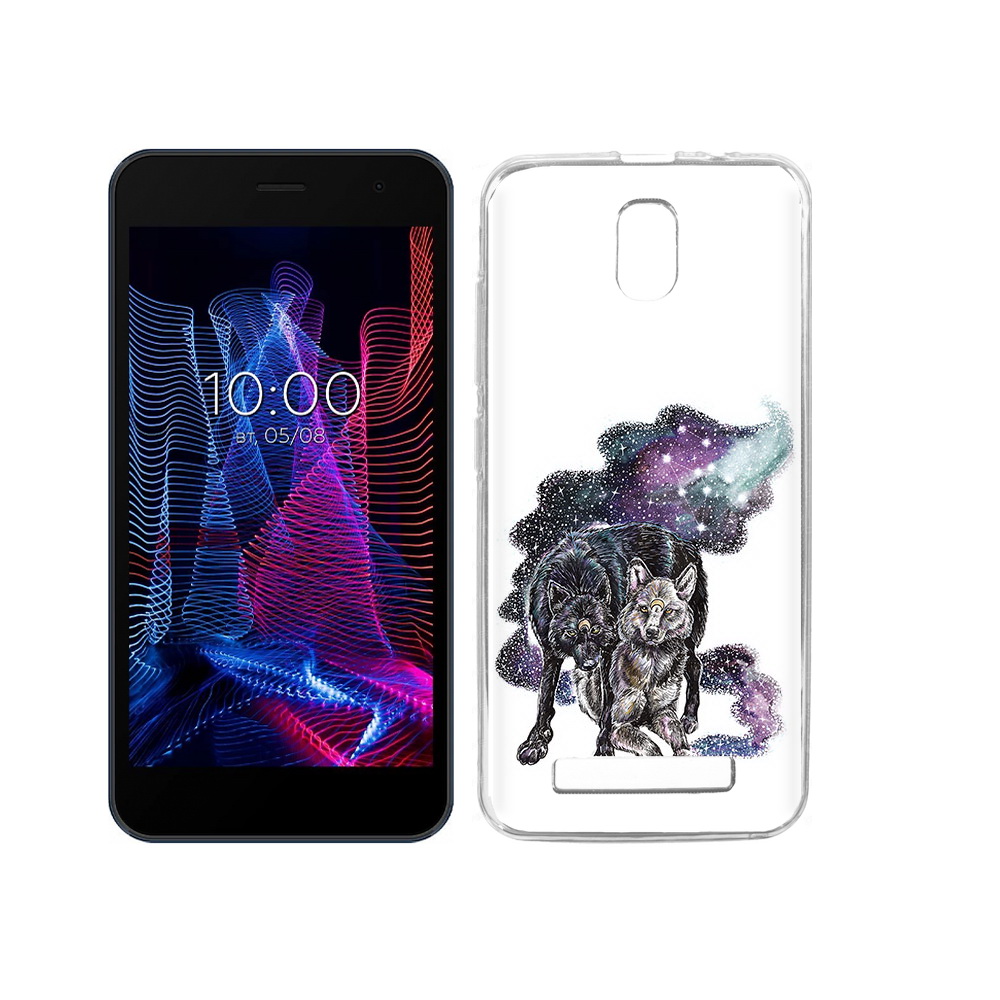 

Чехол MyPads Tocco для BQ 5047L Like звездные волки, Прозрачный, Tocco