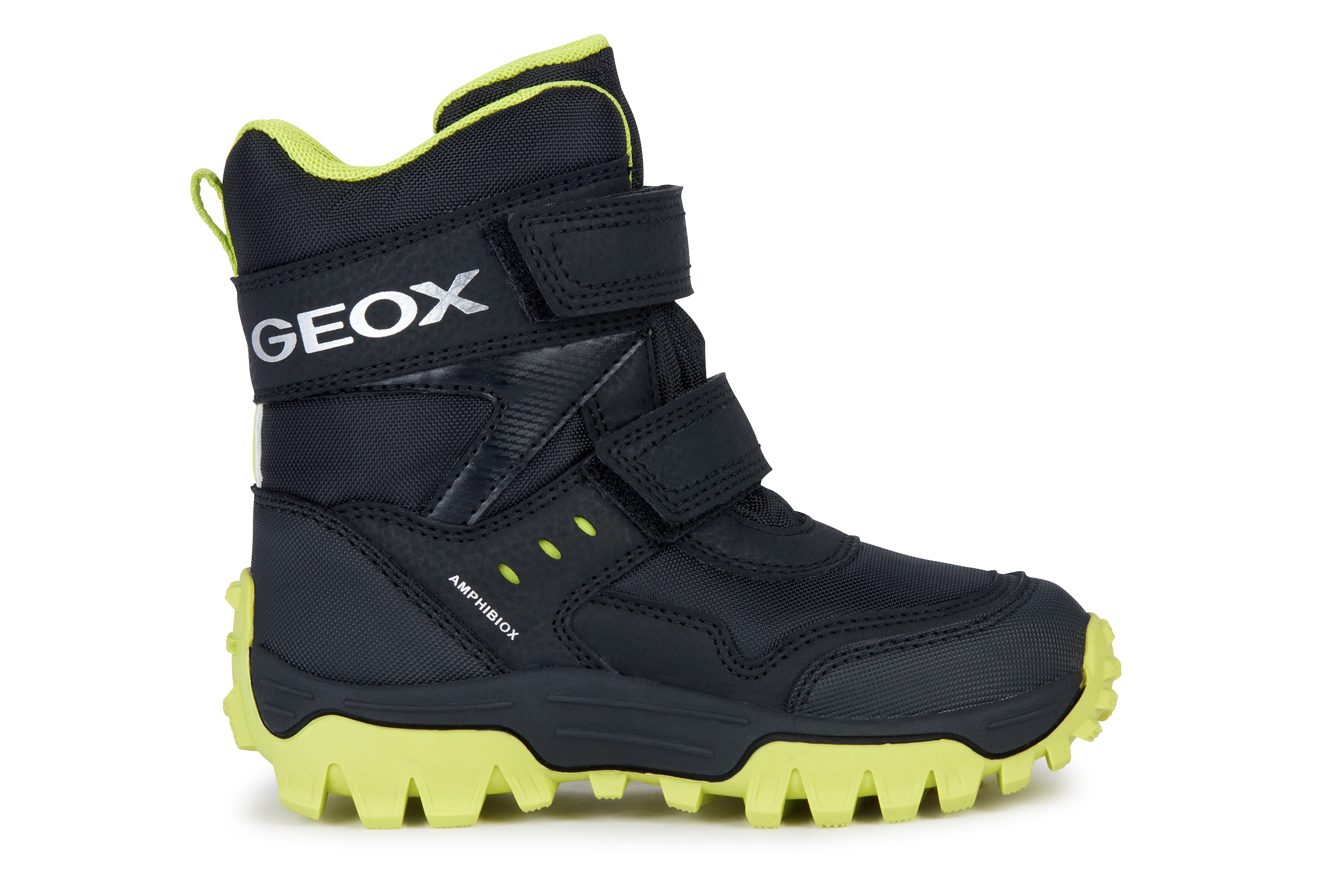 Полусапожки Geox J Himalaya Boy B Abx для мальчиков, р. 38, J36FRC0FUCEC0802, сине-зелёный