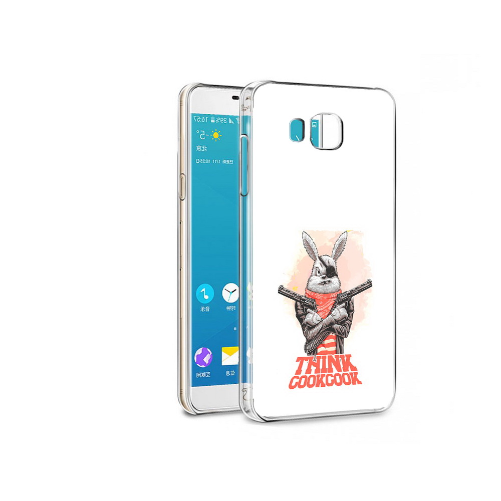 

Чехол MyPads Tocco для Samsung Galaxy Alpha кролик пират (PT13063.503.419), Прозрачный, Tocco