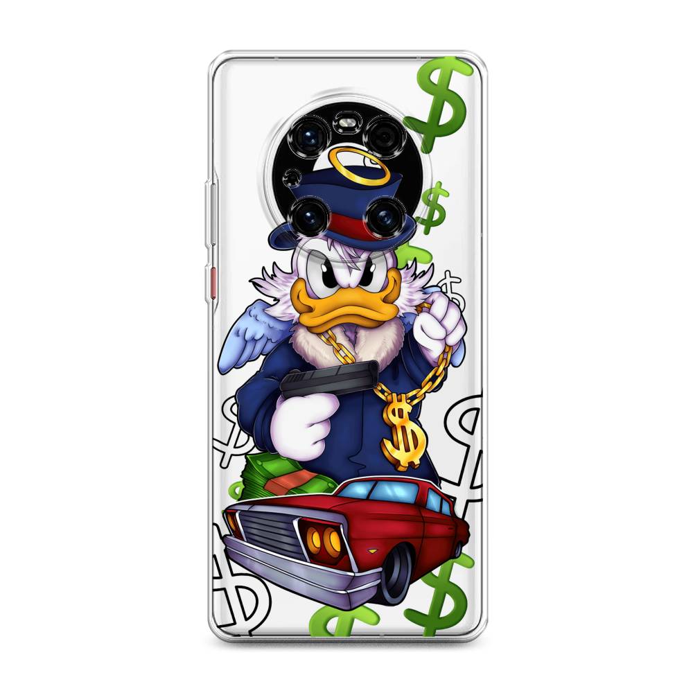 

Чехол на Huawei Mate 40E Pro "Scrooge McDuck with a Gold Chain", Красный;синий;белый, 6107550-6