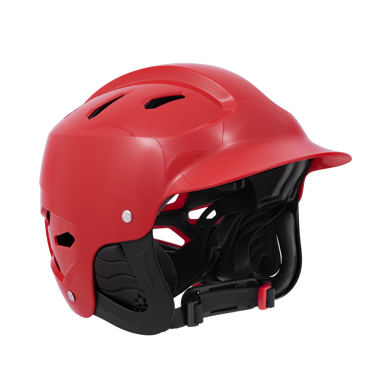 Шлем для водных видов спорта Speedise с козырьком красный-M