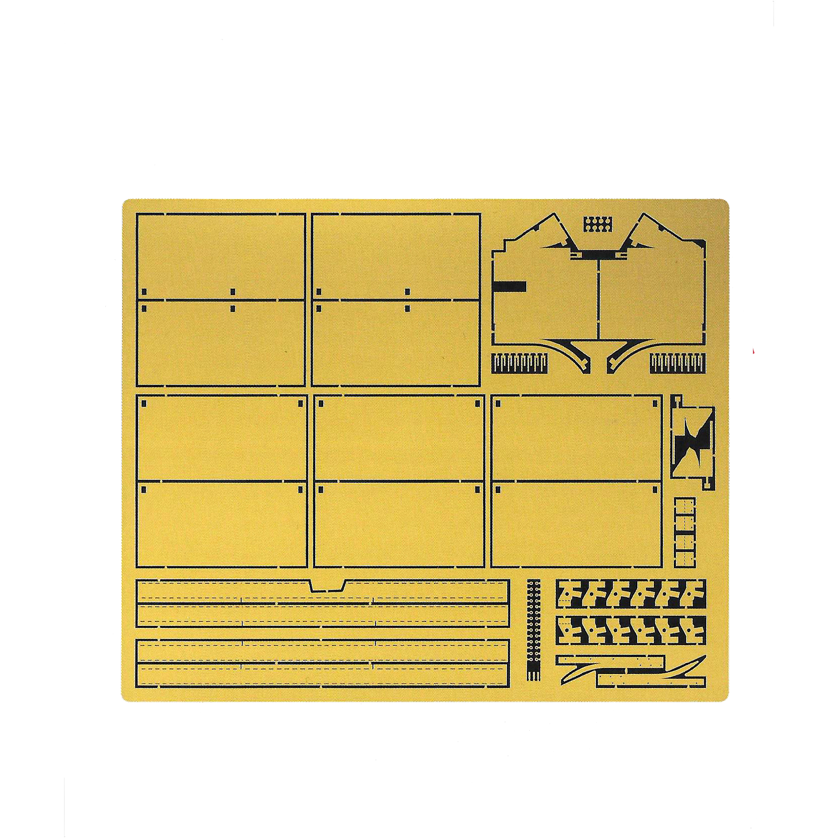 

RM-2045 Rye Field Model 1/35 Крыло и боковые юбки для Panther Aufg G, RM-2045