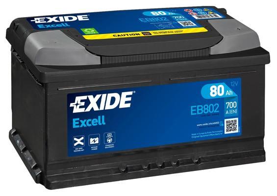 Аккумулятор автомобильный EXIDE EB802