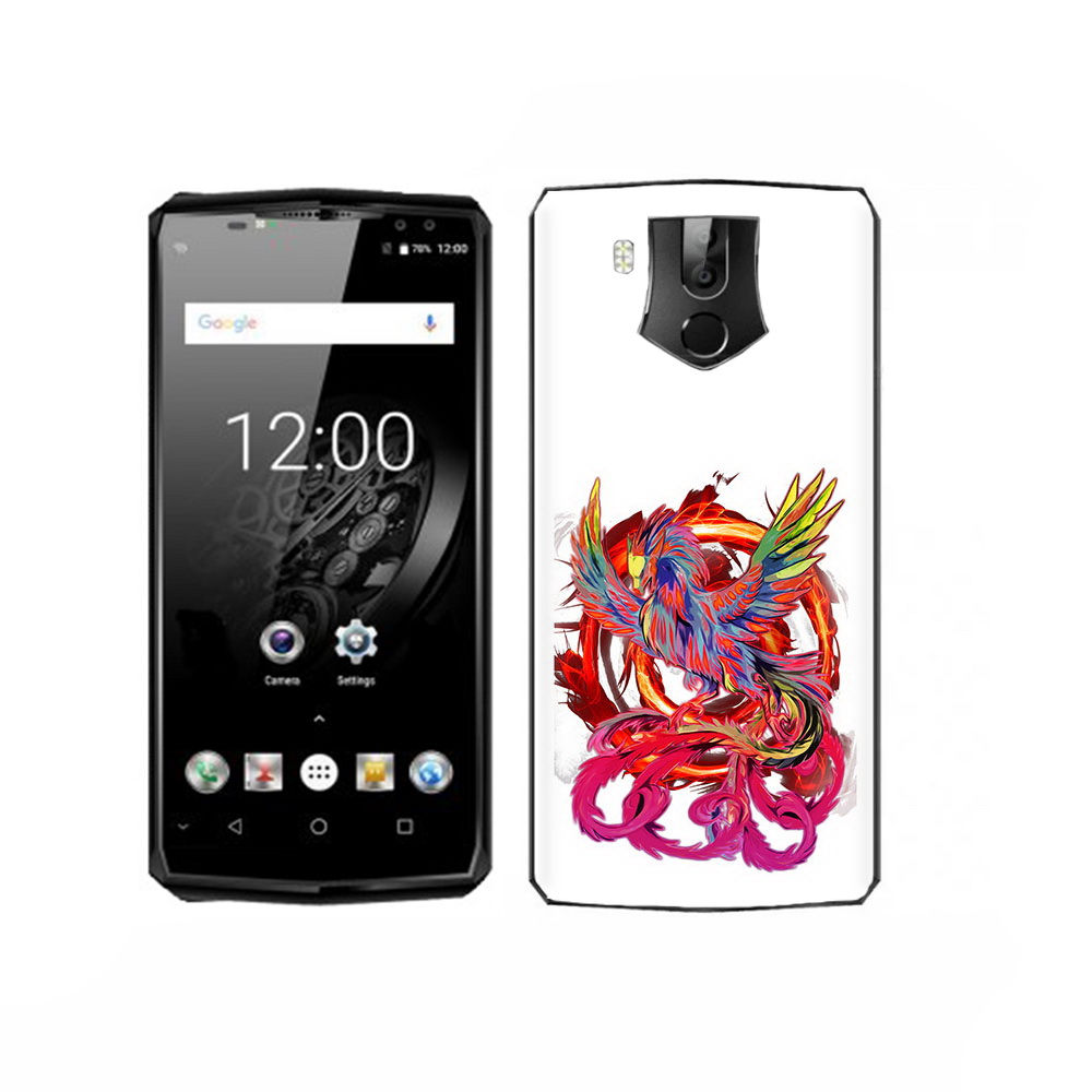 

Чехол MyPads Tocco для Oukitel K10 красочный феникс, Прозрачный, Tocco