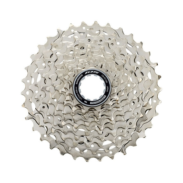 

Кассета Shimano 105 CS-R7100 12 скоростей 11-34T, Серебристый, ICSR710012134