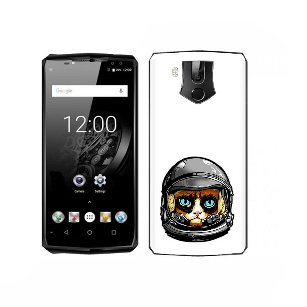 

Чехол MyPads Tocco для Oukitel K10 кот космонавт, Прозрачный, Tocco