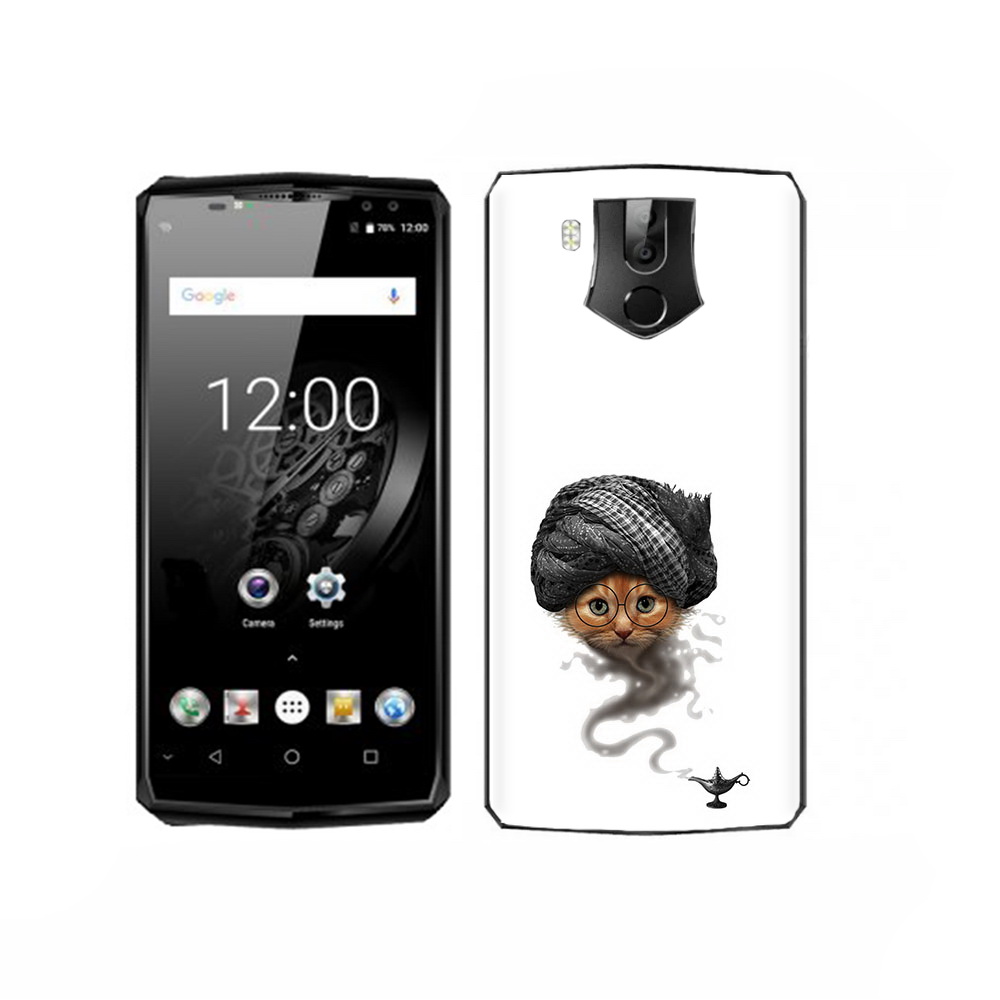 

Чехол MyPads Tocco для Oukitel K10 кот джин, Прозрачный, Tocco