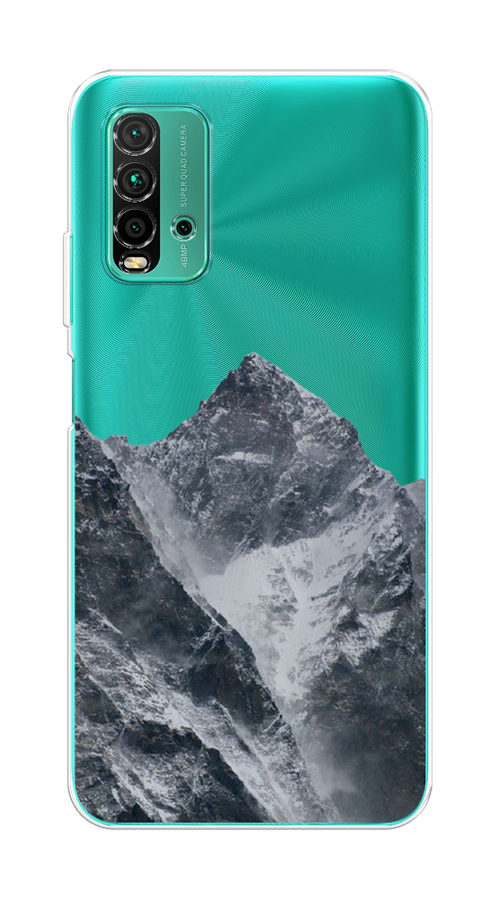 

Чехол на Xiaomi Redmi 9T "Горы арт 4", Серый;бежевый, 39850-2