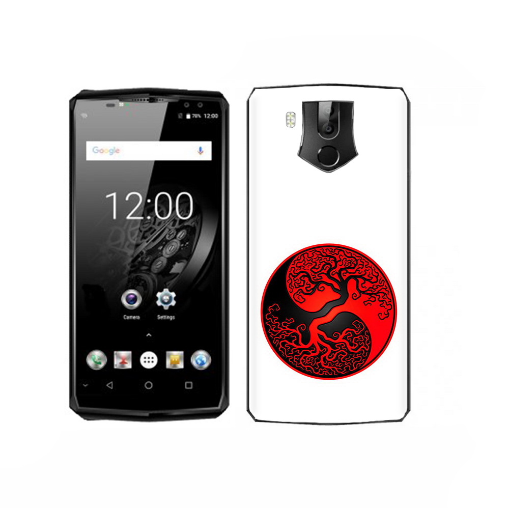 

Чехол MyPads Tocco для Oukitel K10 инь янь дерево, Прозрачный, Tocco