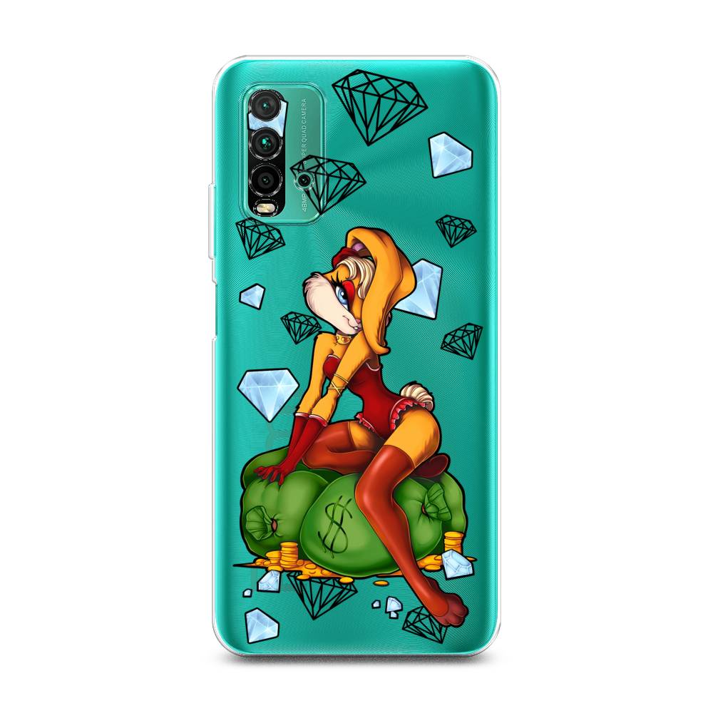 

Чехол для Xiaomi Redmi 9T "Лола Банни с бриллиантами", Красный;оранжевый;зеленый, 39850-6