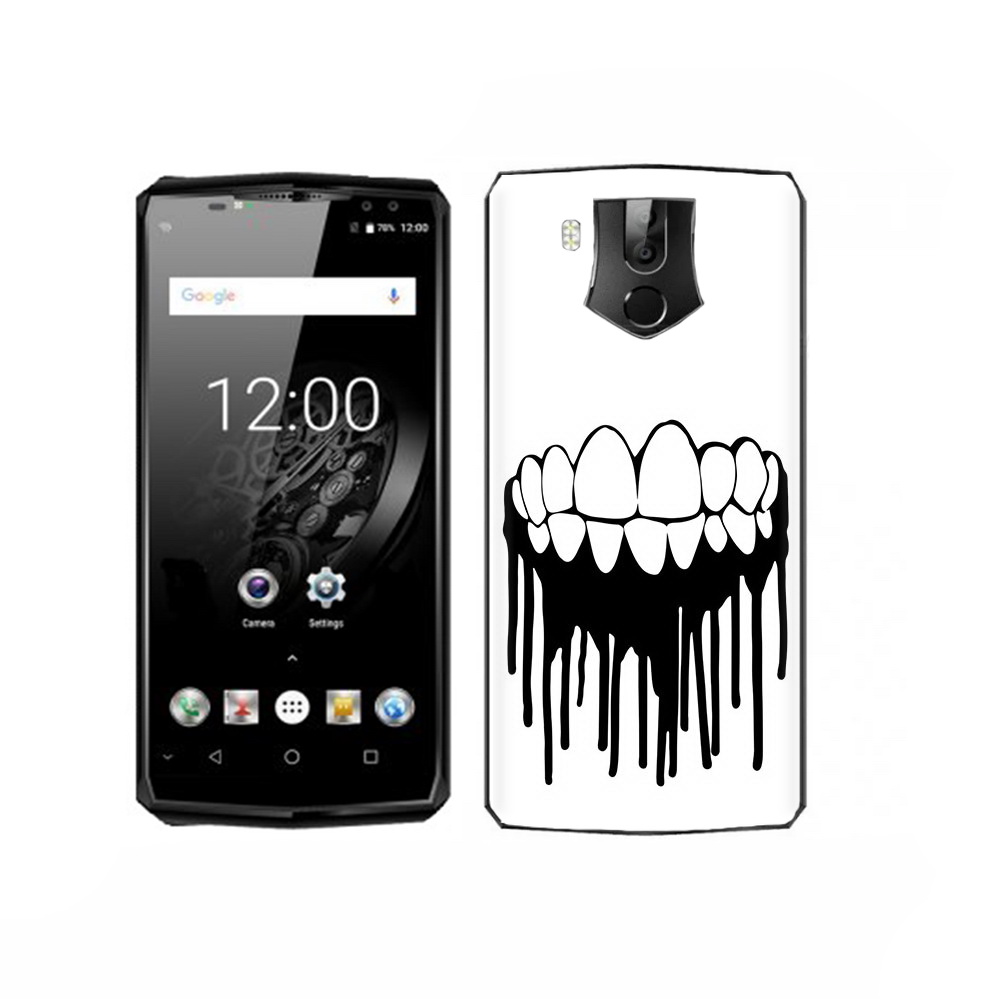 

Чехол MyPads Tocco для Oukitel K10 зубы, Прозрачный, Tocco