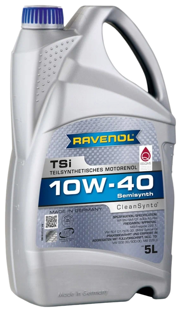 

Моторное масло Ravenol 0W40 5л