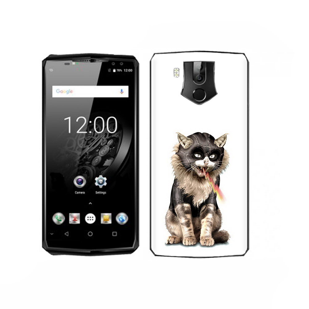 

Чехол MyPads Tocco для Oukitel K10 дьяволский кот, Прозрачный, Tocco