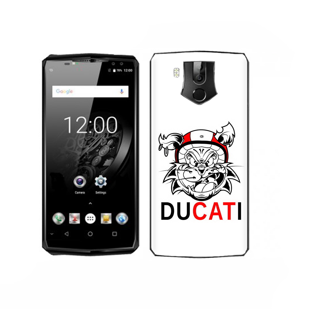 

Чехол MyPads Tocco для Oukitel K10 дукати, Прозрачный, Tocco