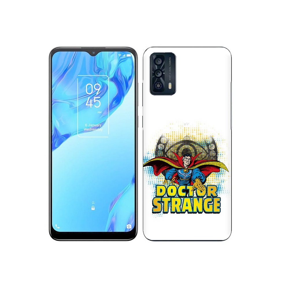 

Чехол MyPads Tocco для TCL 20B доктор стренж рисунок, Прозрачный, Tocco